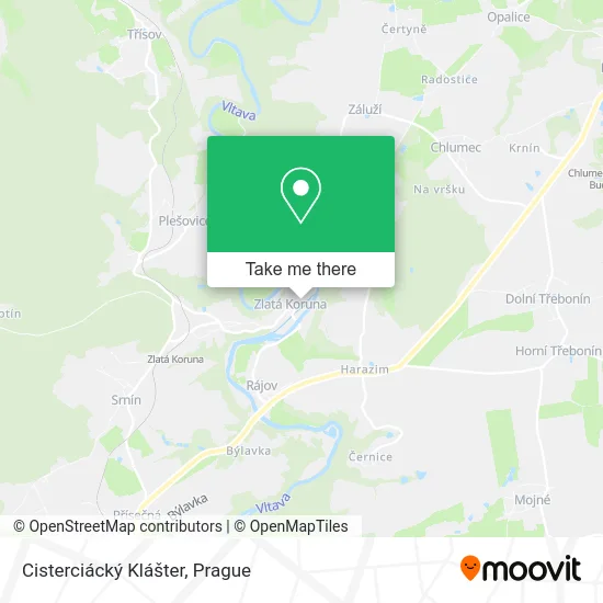 Cisterciácký Klášter map