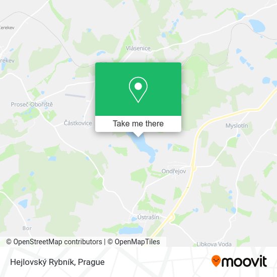 Hejlovský Rybník map