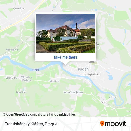 Františkánský Klášter map