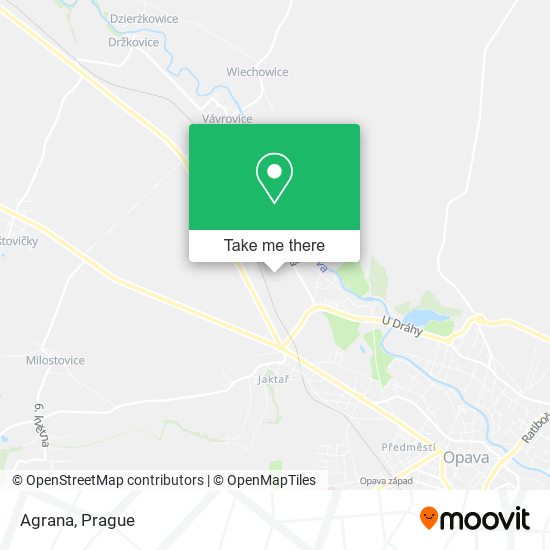 Карта Agrana