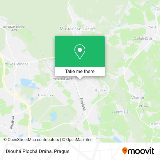 Карта Dlouhá Plochá Dráha