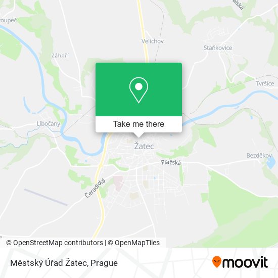 Městský Úřad Žatec map