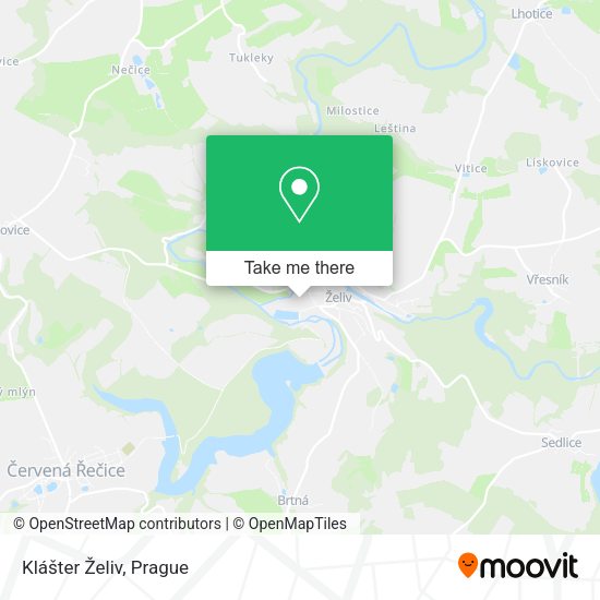 Klášter Želiv map
