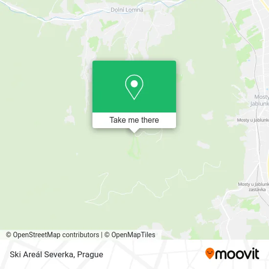 Карта Ski Areál Severka