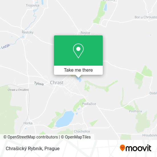Chrašický Rybník map