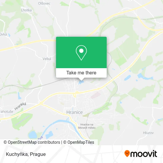 Карта Kuchyňka