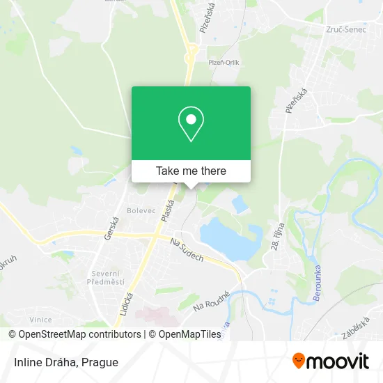 Карта Inline Dráha