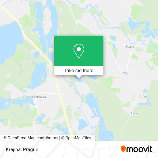 Карта Krajina