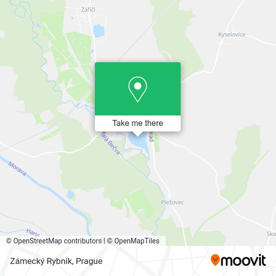 Zámecký Rybník map