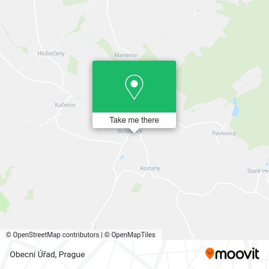 Obecní Úřad map
