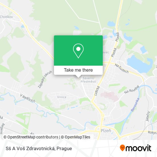 Sš A Voš Zdravotnická map