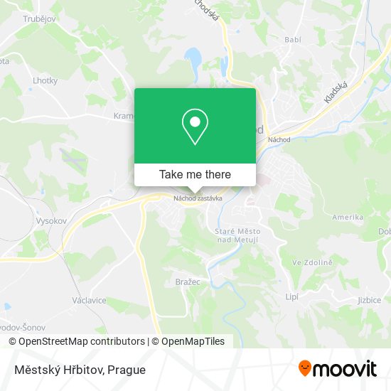 Městský Hřbitov map