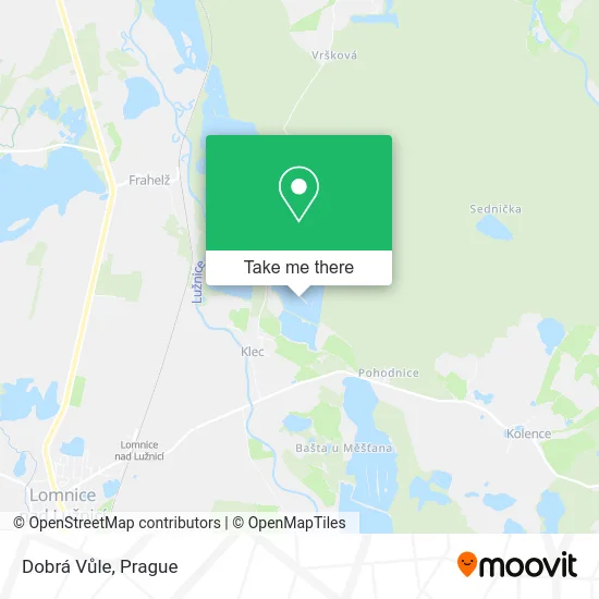 Карта Dobrá Vůle