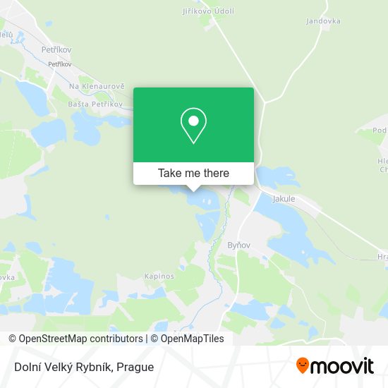 Dolní Velký Rybník map