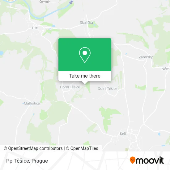 Карта Pp Těšice