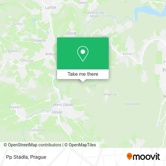 Карта Pp Stádla
