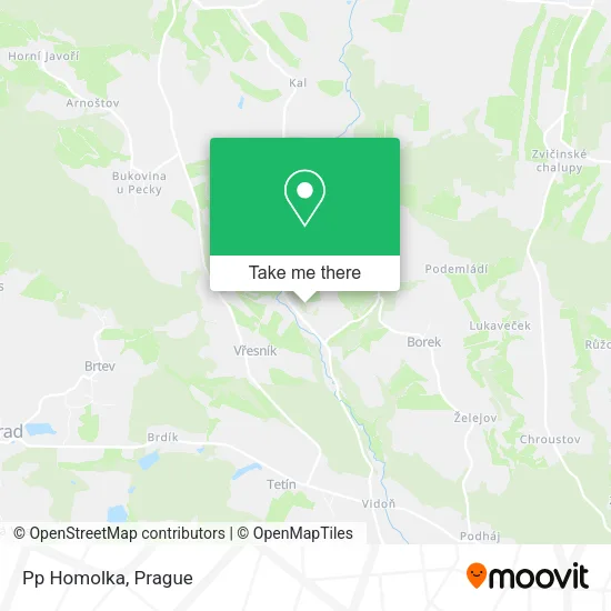 Карта Pp Homolka