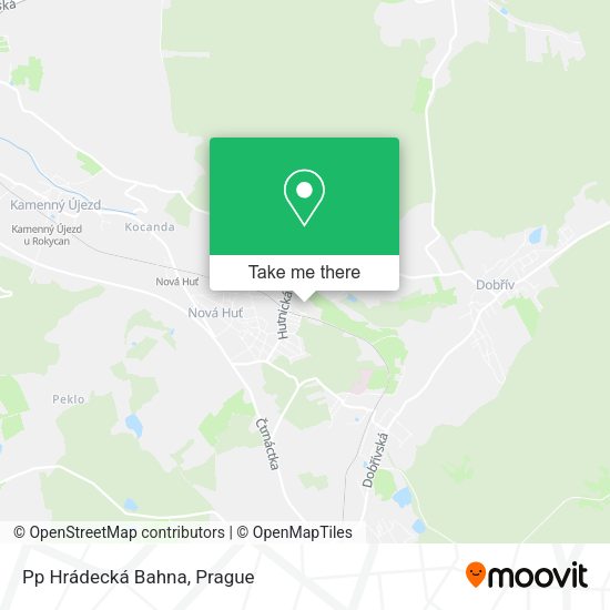Карта Pp Hrádecká Bahna