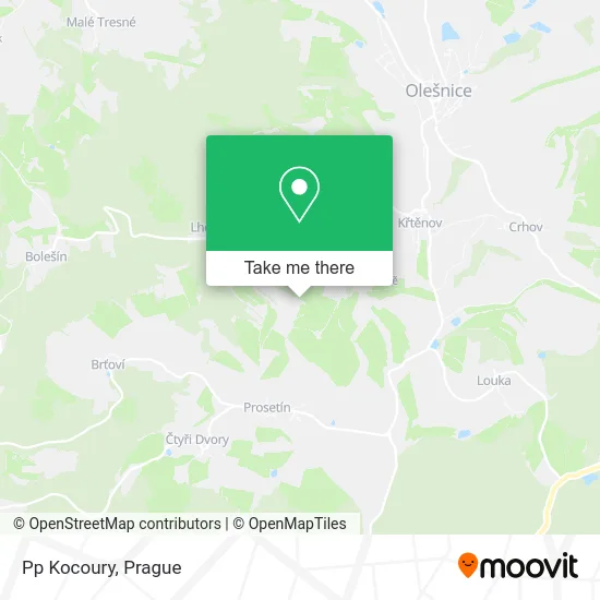 Карта Pp Kocoury