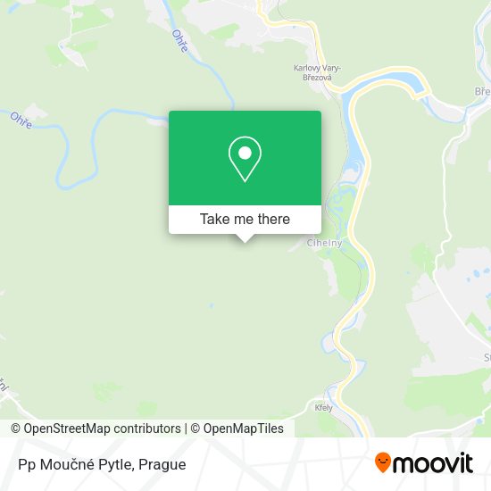 Карта Pp Moučné Pytle