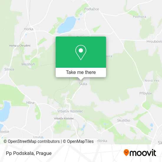 Карта Pp Podskala