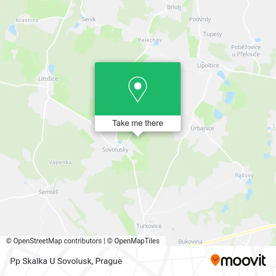 Карта Pp Skalka U Sovolusk