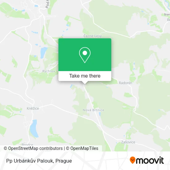 Карта Pp Urbánkův Palouk