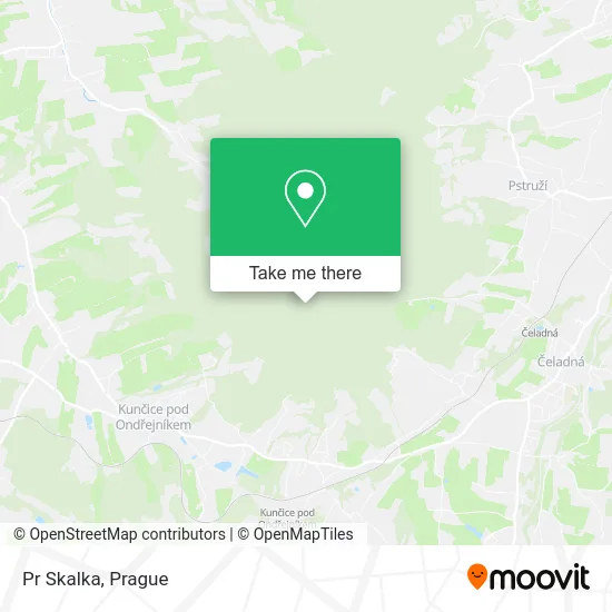 Карта Pr Skalka