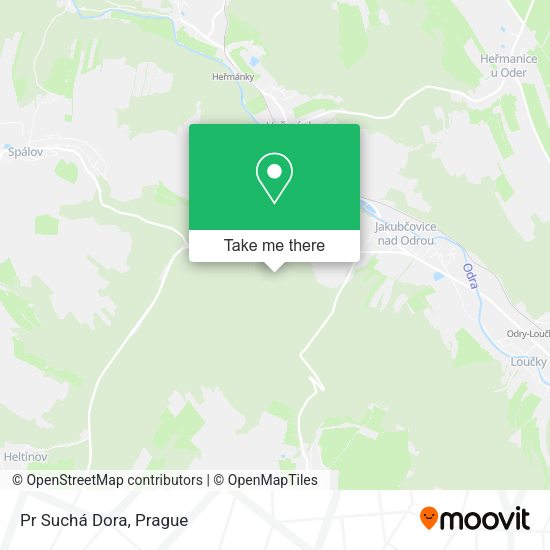 Карта Pr Suchá Dora