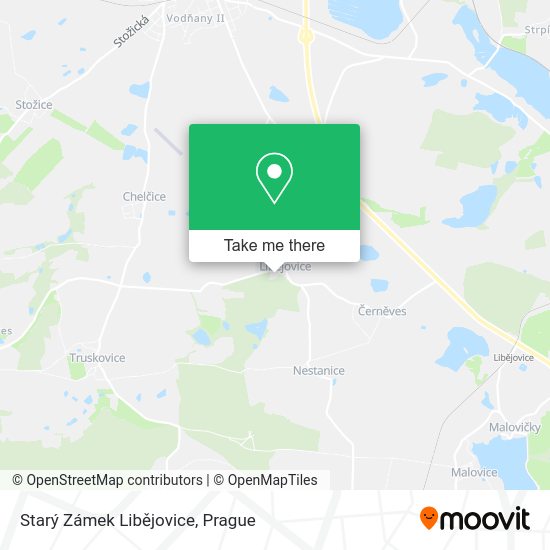 Starý Zámek Libějovice map