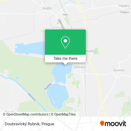 Карта Doubravický Rybník