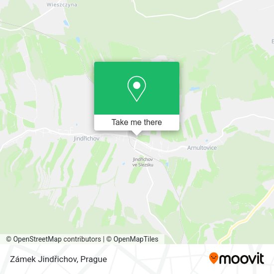 Zámek Jindřichov map
