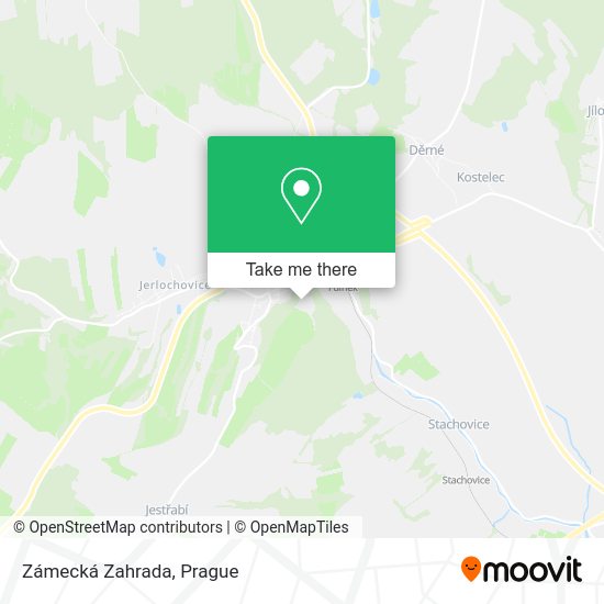 Zámecká Zahrada map