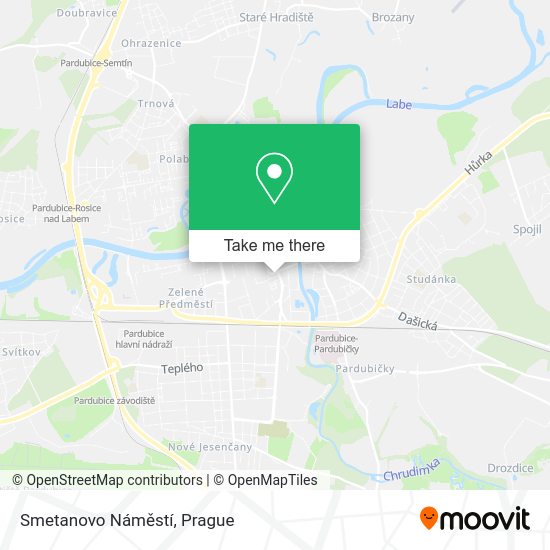 Smetanovo Náměstí map