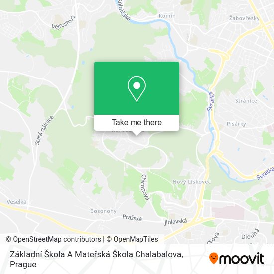 Základní Škola A Mateřská Škola Chalabalova map