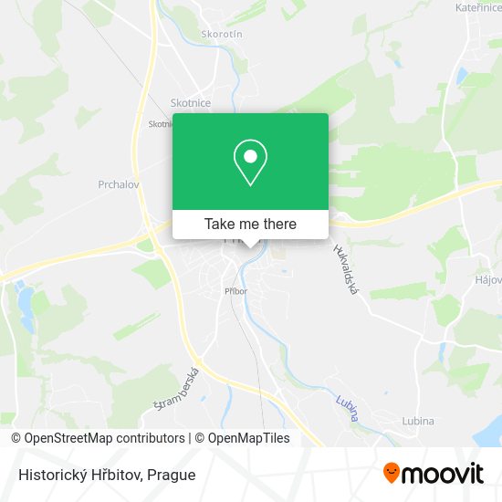 Historický Hřbitov map