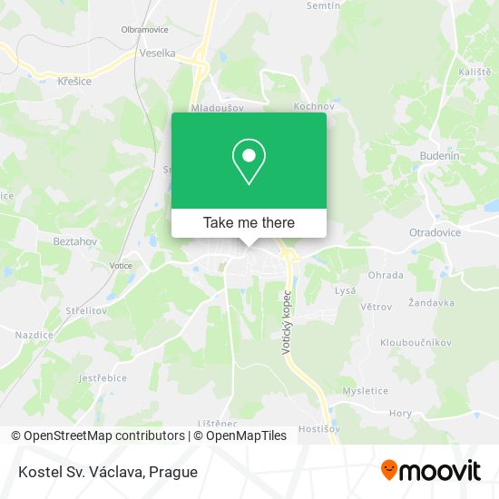 Kostel Sv. Václava map