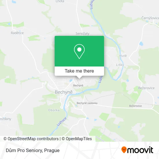 Карта Dům Pro Seniory