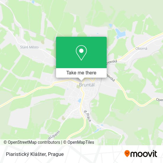 Piaristický Klášter map
