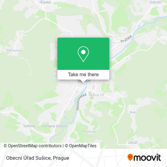 Obecní Úřad Sušice map