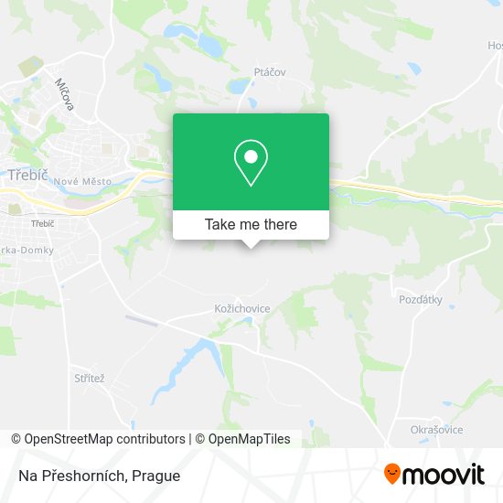 Na Přeshorních map
