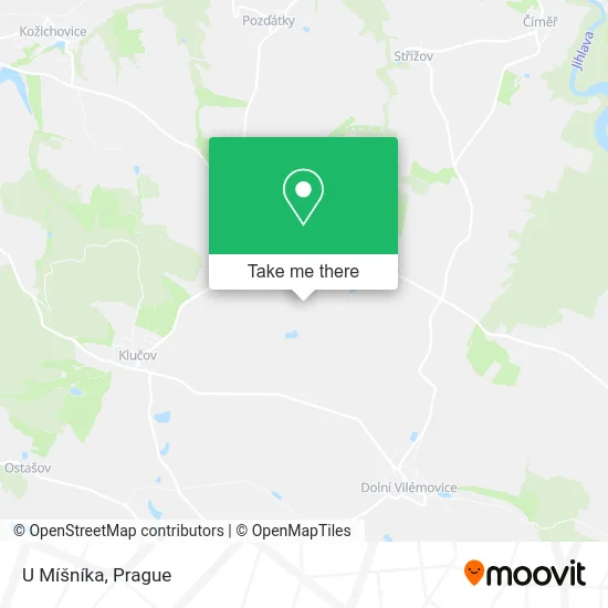 Карта U Míšníka