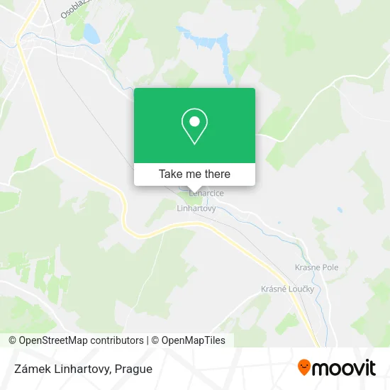 Карта Zámek Linhartovy