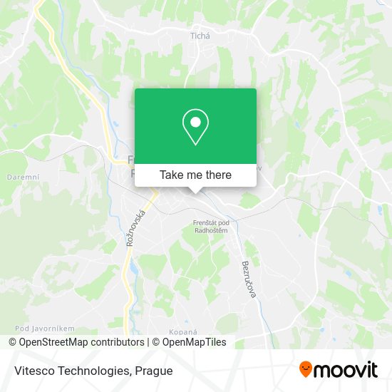 Карта Vitesco Technologies