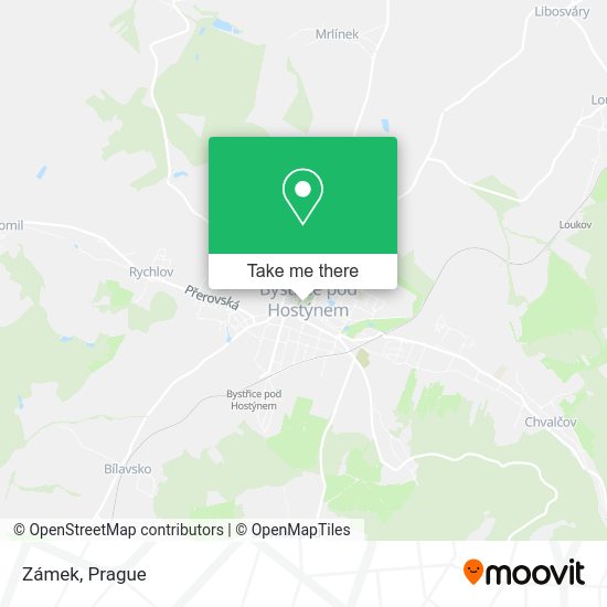 Карта Zámek