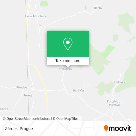 Карта Zámek
