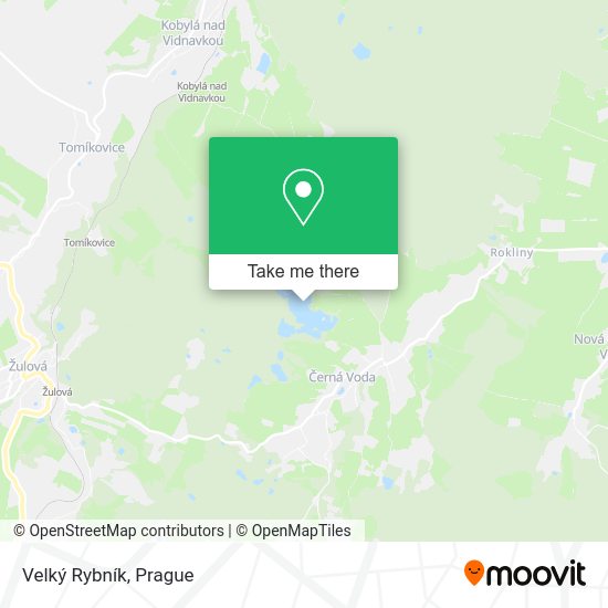 Velký Rybník map