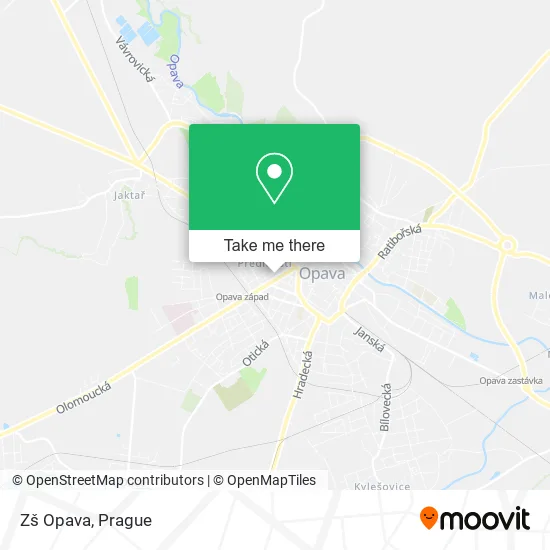 Карта Zš Opava