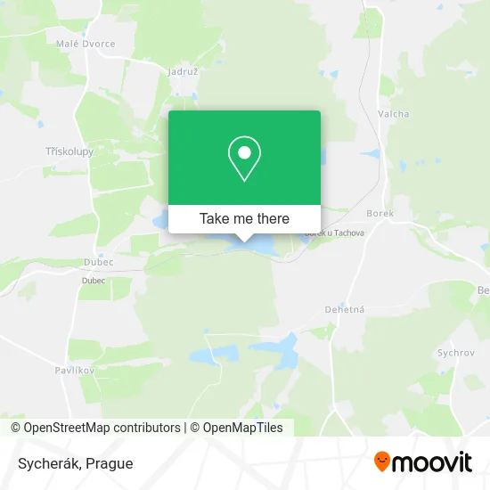 Карта Sycherák