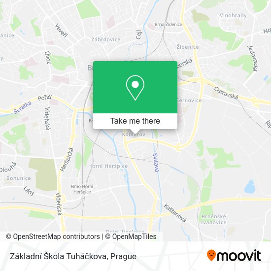 Základní Škola Tuháčkova map